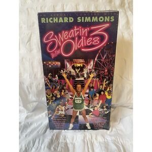 Richard‎ Simmons - Sweatin' to the Oldies 3 (VHS, 1993) New Sealed
